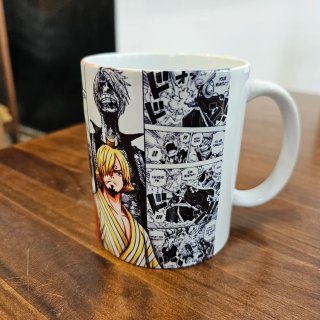 Taza One Piece Luffy, Zoro y Sanji