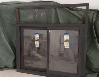 BAJADA DE PRECIO !Ventana Corredera Alum. RPT Gris