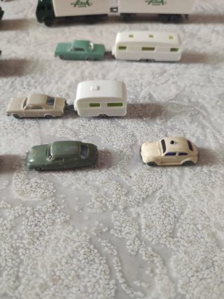 Coches y vías para maquetas