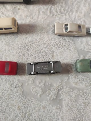 Coches y vías para maquetas