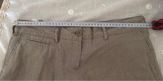 Pantalón ancho largo de Mango talla 40