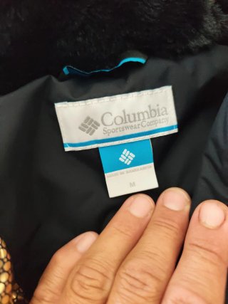 Chaqueta Columbia Negra Esquí Mujer sin es