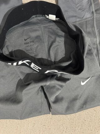 Leggings Nike Pro Niña Talla L Grises