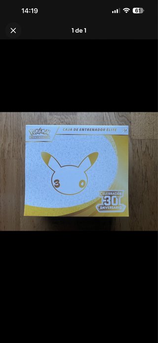 Caja Entrenador Élite Pokémon 30 Aniversario