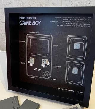 Vetrina Display Lego Nintendo Game Boy