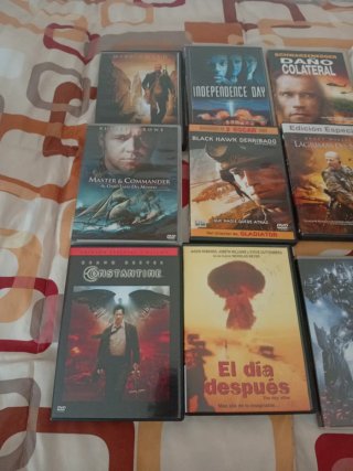 Lote Películas DVD Acción y Aventura