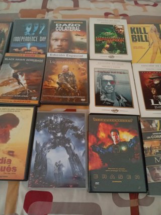 Lote Películas DVD Acción y Aventura