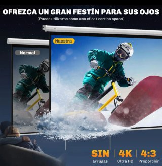 Pantalla de Proyector