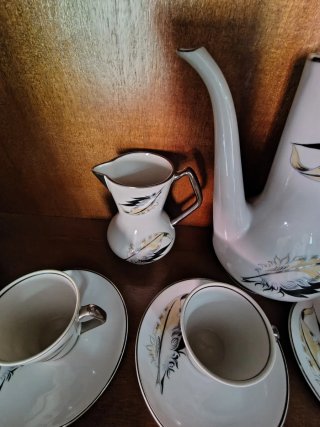 Juego de Cafe/Té Porcelana Vintage 60s 70s