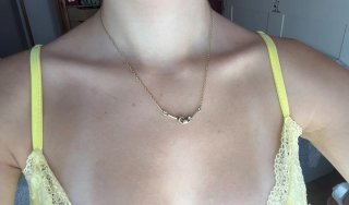 Collar LeBlanc Baño Oro Plata 925
