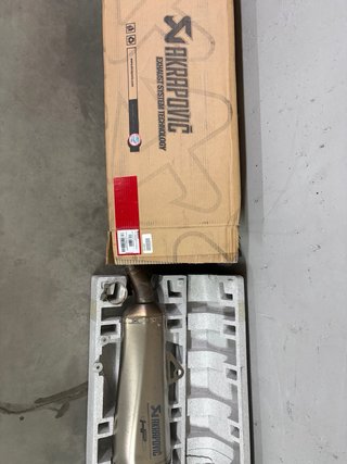 Escape Akrapovic HP BMW F800 R F800 GT