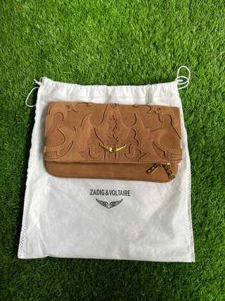 Bolso Zadig & Voltaire Marrón y Dorado