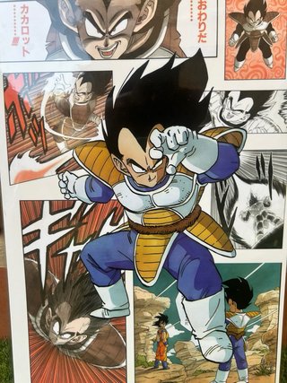 Poster Dragon Ball Z A3 Vegeta