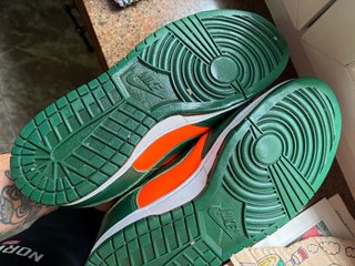 Nike Dunk Miami Hurricanes Verde Naranja