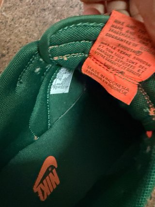 Nike Dunk Miami Hurricanes Verde Naranja