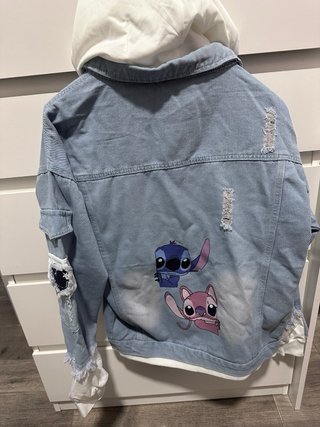 Chaqueta rosa acolchada niña