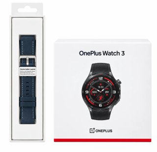 OnePlus Watch 3 + REGALO Correa Piel Azul