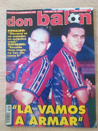 Pack 10 revistas Don Balón 96-97