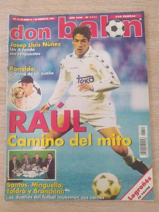 Pack 10 revistas Don Balón 96-97