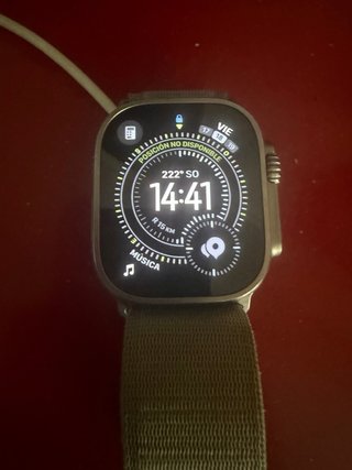 Apple Watch Ultra 2 Correa Verde/Plata