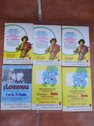 6 Novelas series La Huella