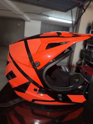 Casco Fox V1 Talla S y Gafas 100%