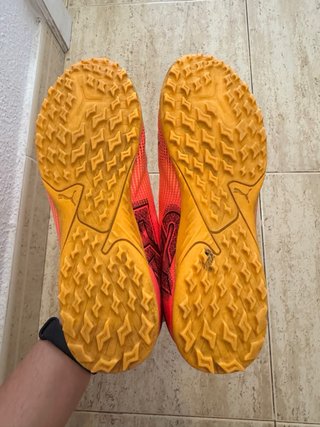 Botas de fútbol Puma Naranja/Rosa