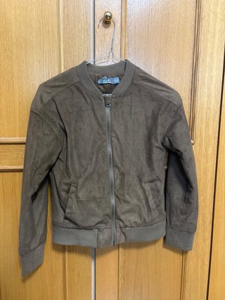 Chaqueta bomber marrón