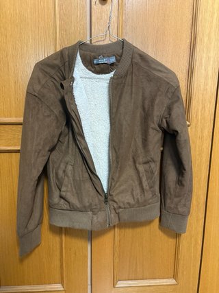 Chaqueta bomber marrón