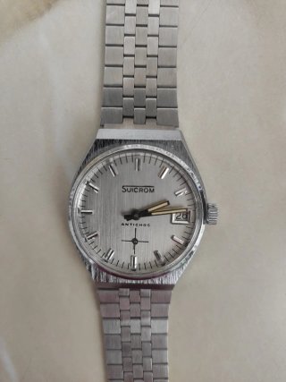 Reloj Suíço Antiguo. Mecanismo a cuerda.