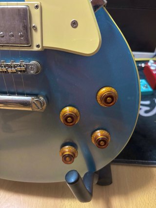 Guitarra Eléctrica Epiphone Les Paul Azul