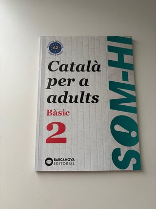 Libro "Som-Hi. Català per a adults" – Bàsic 2