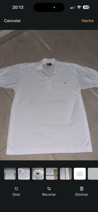 Polo Tommy Hilfiger Blanco