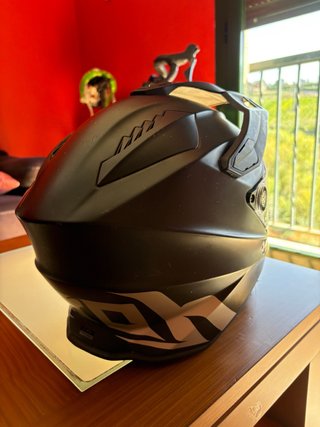 Casco Airoh Commander Trail Negro