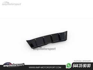 DIFUSOR TRASERO SKODA KAMIQ 2019-- NEGRO BRILLO