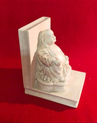 Supporto libri in resina Buddha