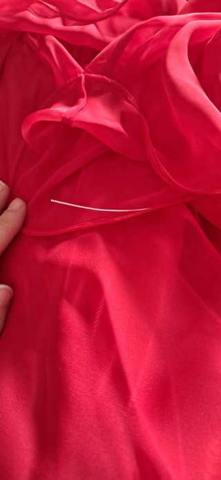 Vestido fiesta rojo L/42