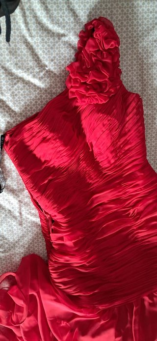 Vestido fiesta rojo L/42
