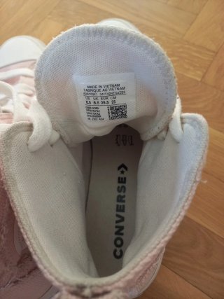 Sneakers Converse Chuck Taylor rosa taglia 39.5