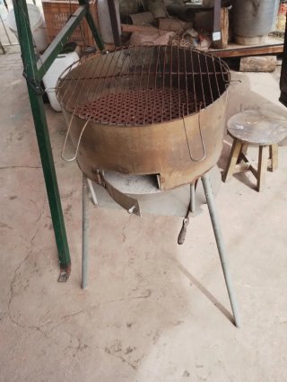 Barbacoa de acero inoxidable