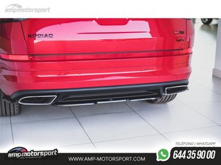 AÑADIDO DE DIFUSOR SKODA KODIAQ 2016-- NEGRO BRILLO