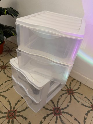 Cajoneras de plastico apilables (2 uds)