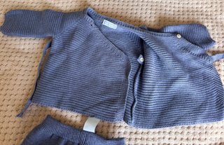 Conjunto punto Mac Ilusión 3-6M + Patucos Mayoral