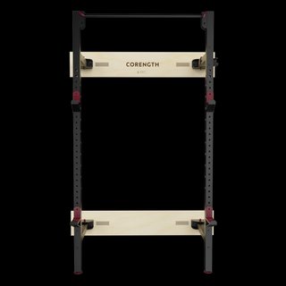 Rack musculación plegable de pared sentadillas/tracción