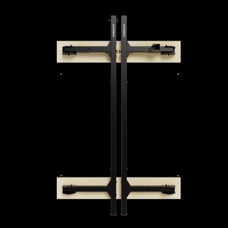 Rack musculación plegable de pared sentadillas/tracción