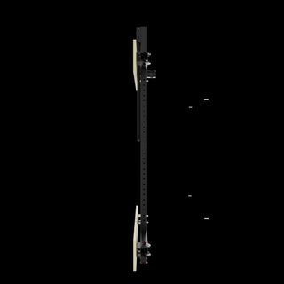 Rack musculación plegable de pared sentadillas/tracción