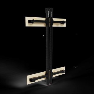Rack musculación plegable de pared sentadillas/tracción