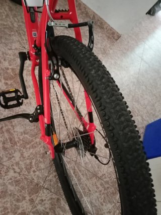 Bicicleta Rockrider Roja