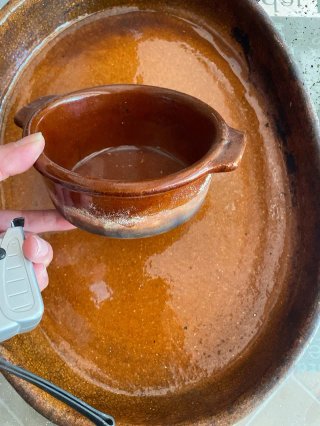 7 Bandejas Horno Leña Terracota Varias