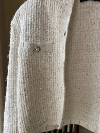 Conjunto Chaqueta y Falda Mango Blanco